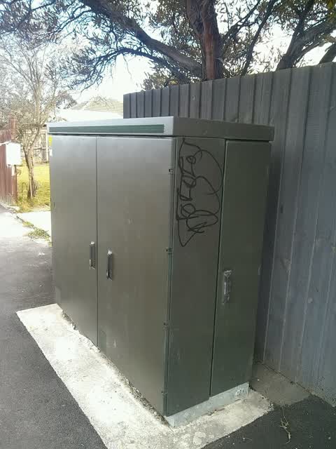 Graffiti, a report photo