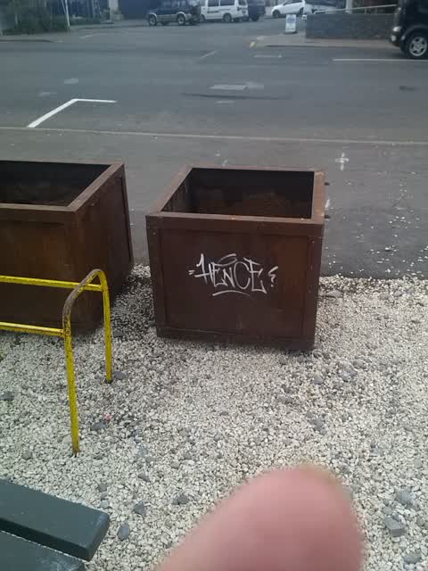 Graffiti, a report photo