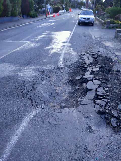 Roading/Streets, a report photo