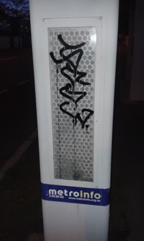 Graffiti, a report photo