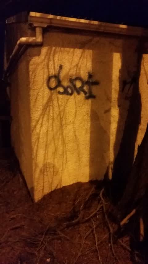 Graffiti, a report photo