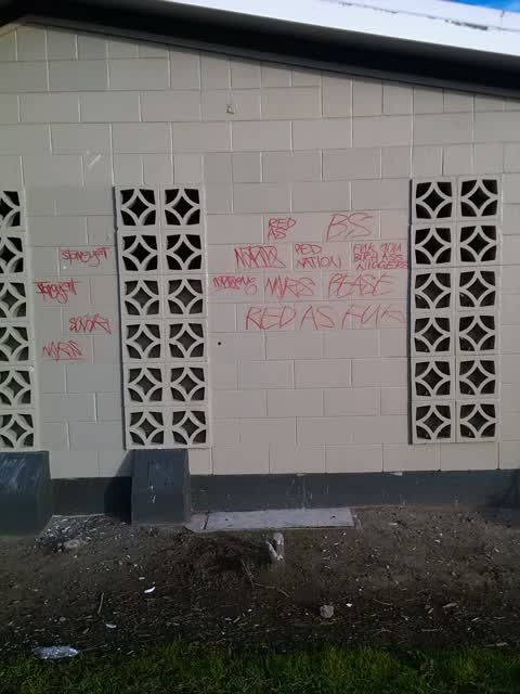 Graffiti, a report photo