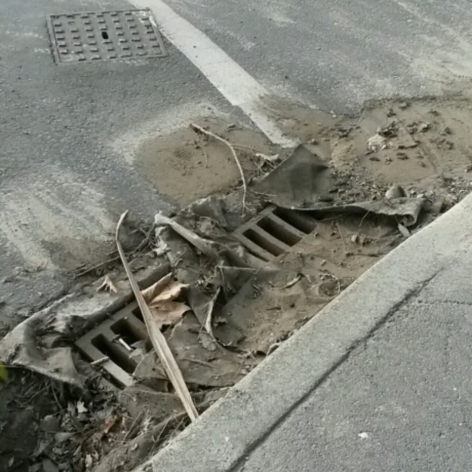 The photograph attached to this wastewater/stormwater report