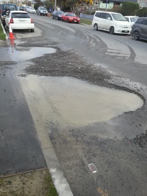 Roading/Streets, a report photo