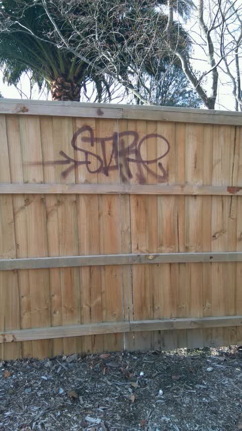 Graffiti, a report photo