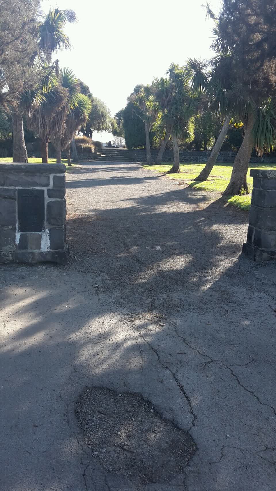 The photograph attached to this parks report