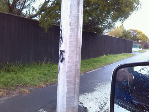 Graffiti, a report photo