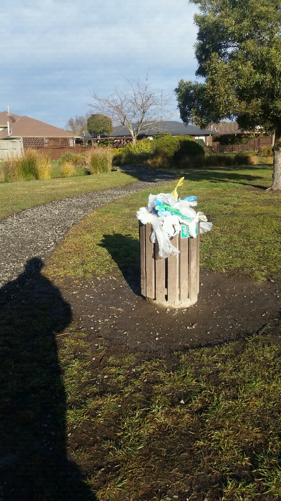 The photograph attached to this parks report