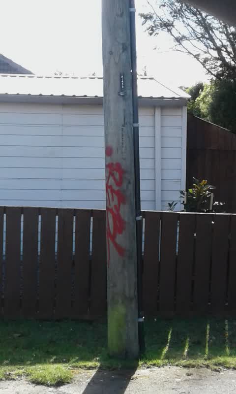 Graffiti, a report photo