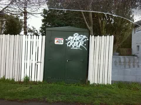 Graffiti, a report photo