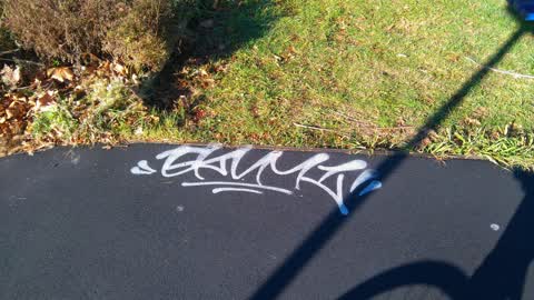 Graffiti, a report photo