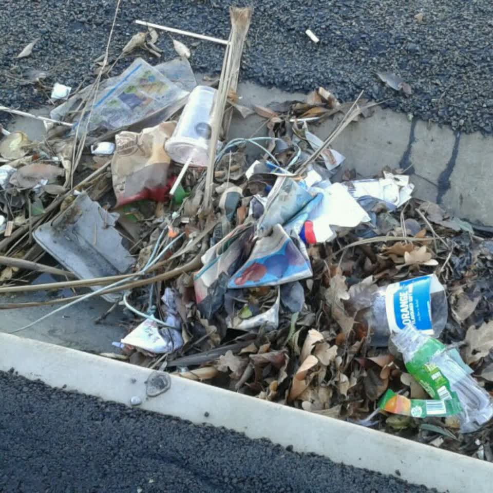 The photograph attached to this wastewater/stormwater report