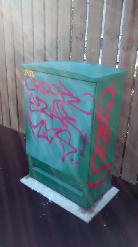 Graffiti, a report photo