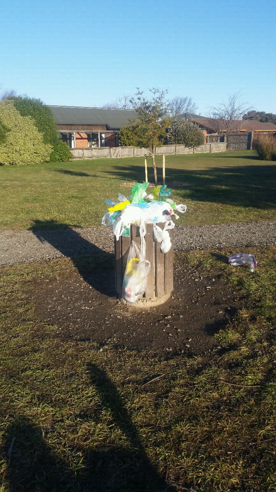 The photograph attached to this parks report