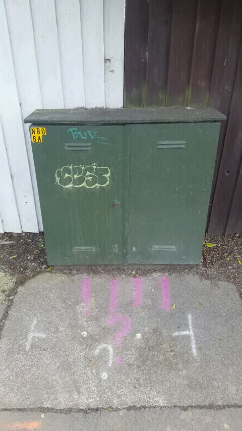 Graffiti, a report photo