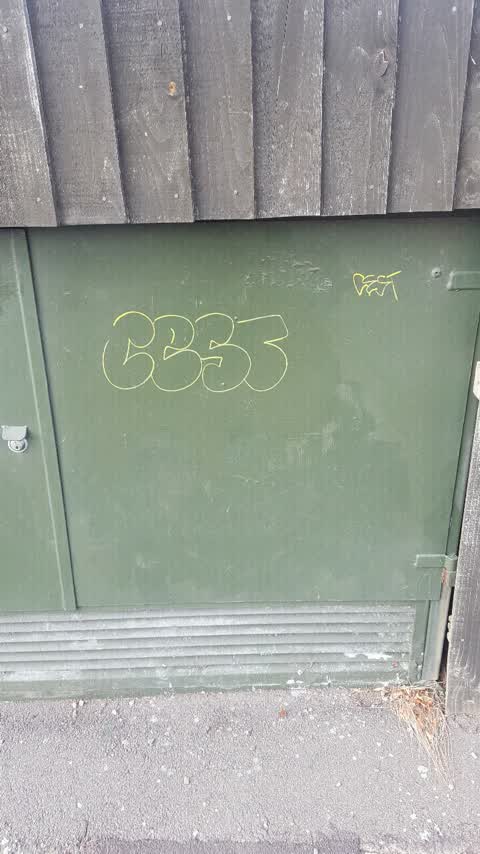 Graffiti, a report photo