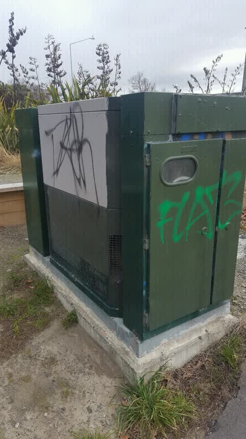 Graffiti, a report photo