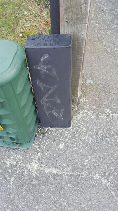 Graffiti, a report photo