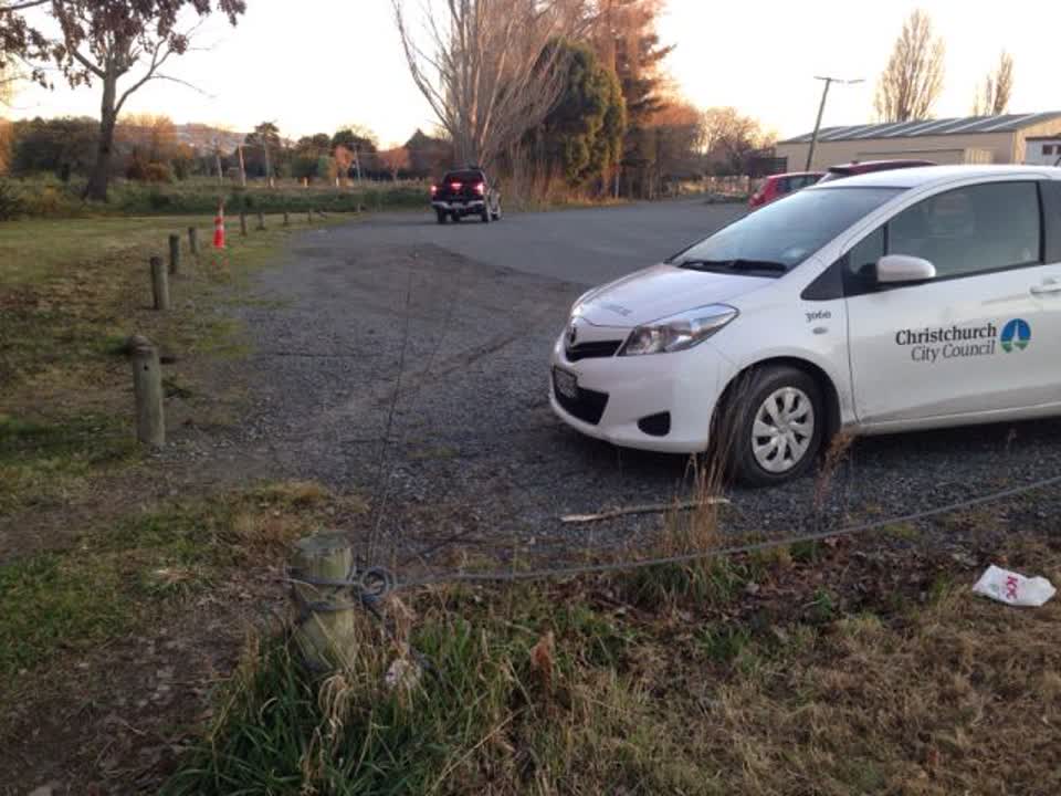 The photograph attached to this parks report