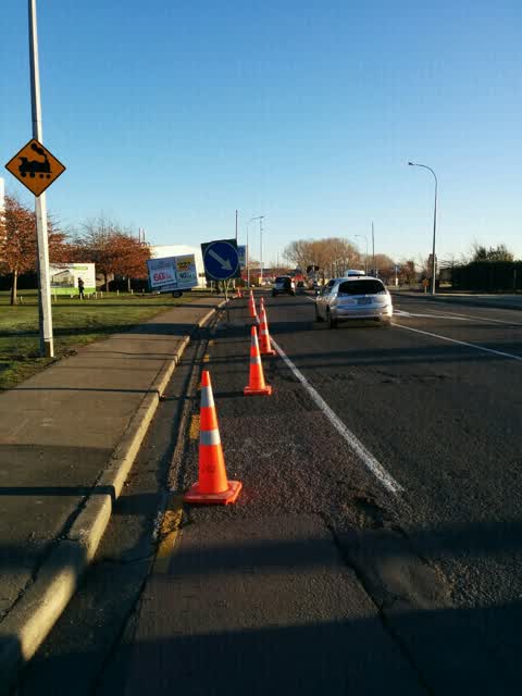 Roading/Streets, a report photo