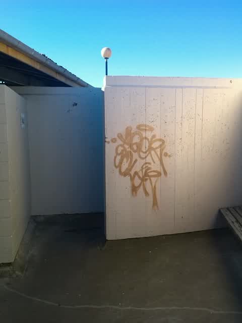Graffiti, a report photo