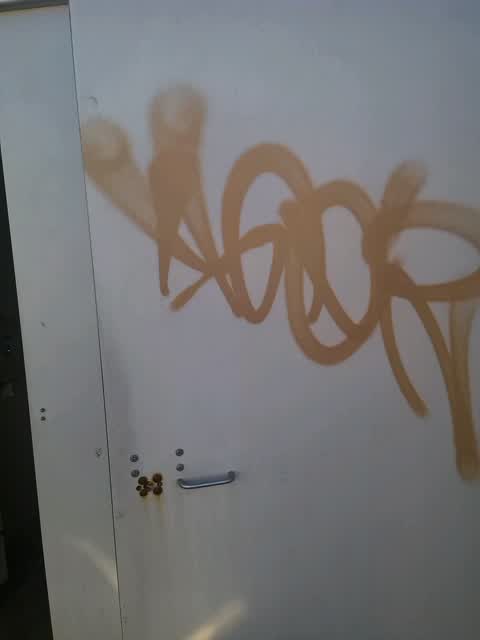Graffiti, a report photo
