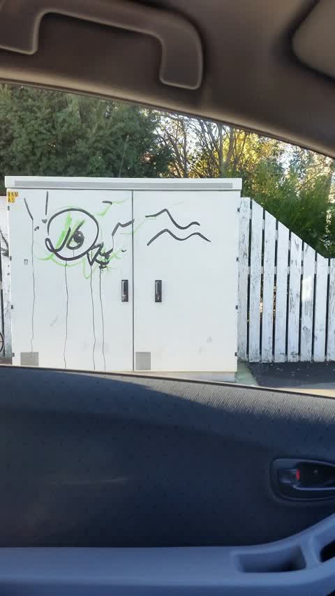 Graffiti, a report photo