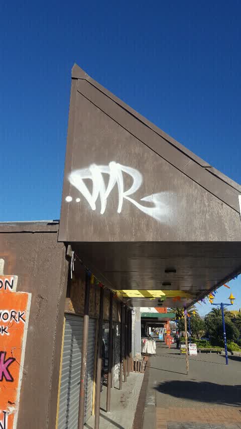 Graffiti, a report photo