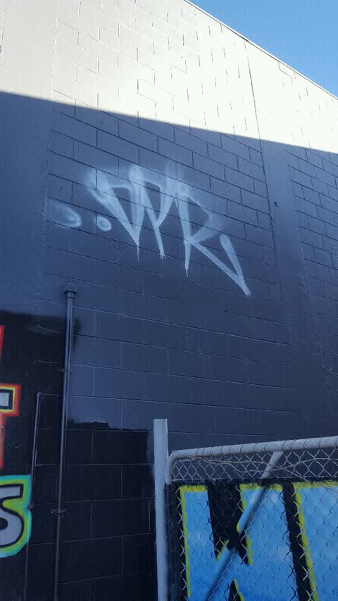 Graffiti — a report photo