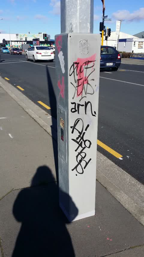 Graffiti, a report photo