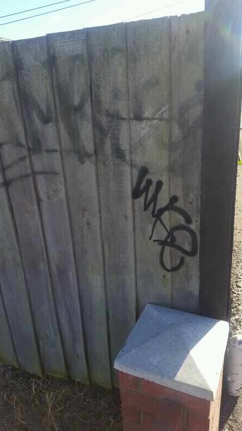Graffiti, a report photo