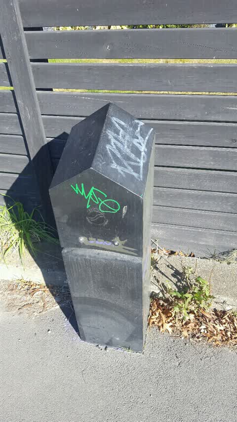 Graffiti, a report photo