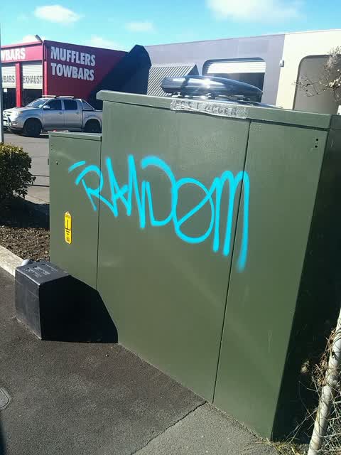 Graffiti, a report photo