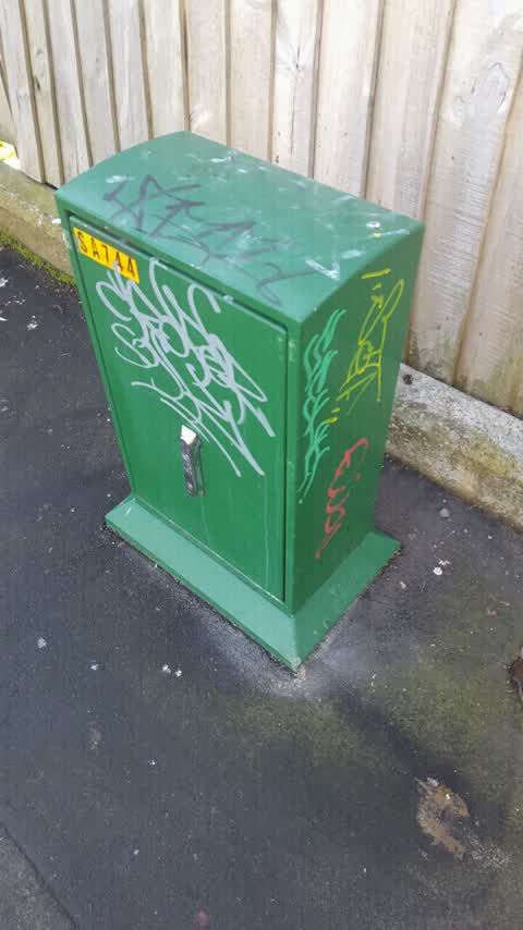 Graffiti, a report photo