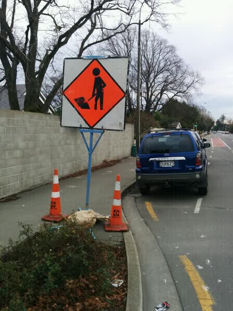 Roading/Streets, a report photo