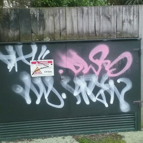 Graffiti, a report photo
