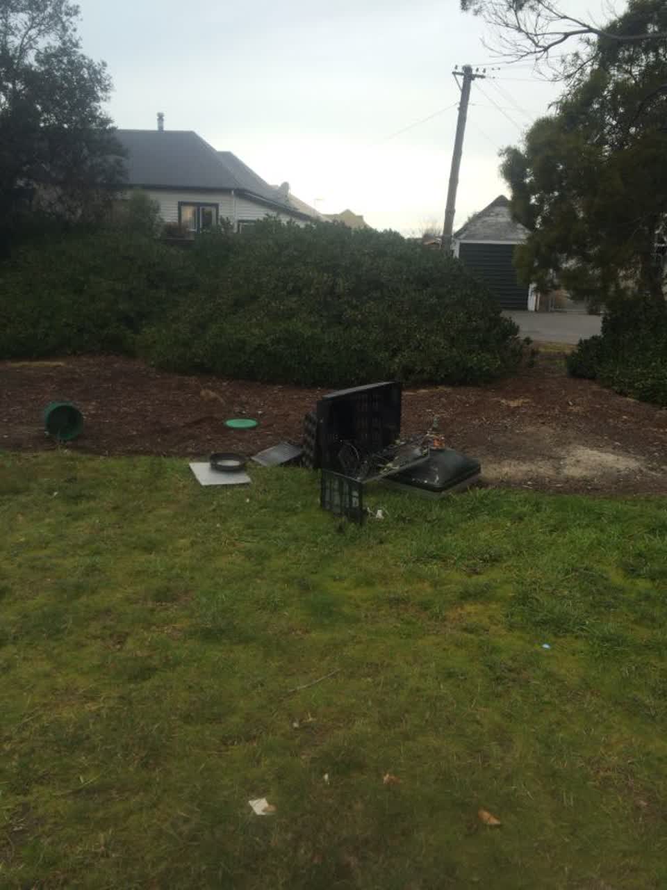 The photograph attached to this parks report