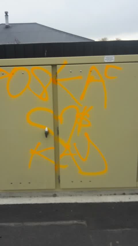 Graffiti, a report photo