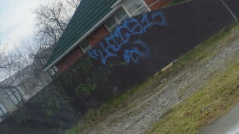 Graffiti, a report photo