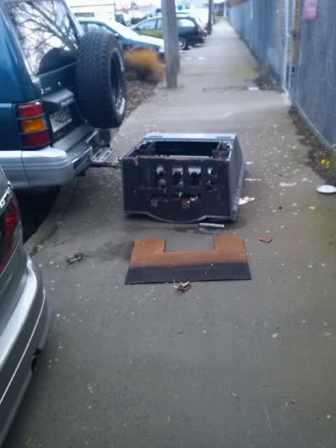 Rubbish/Recycling — a report photo