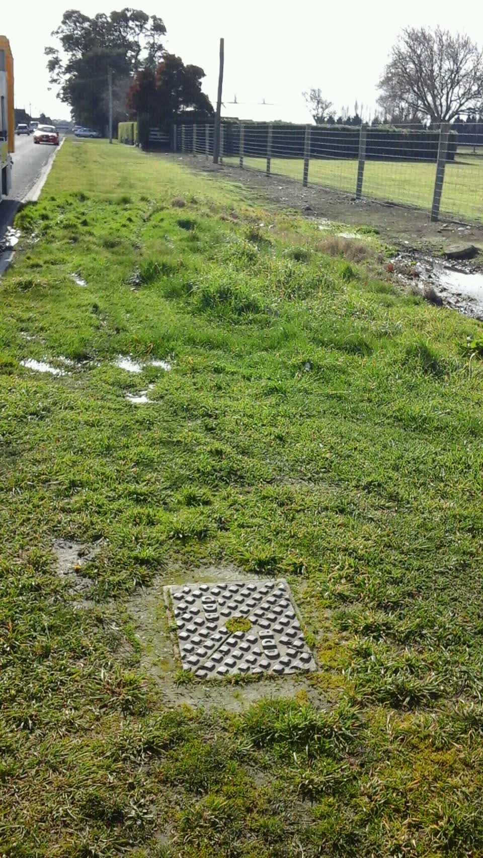 The photograph attached to this water supply report