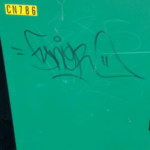 Graffiti, a report photo