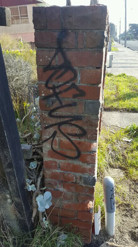 Graffiti, a report photo