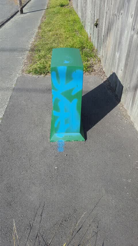 Graffiti, a report photo