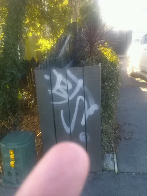 Graffiti, a report photo
