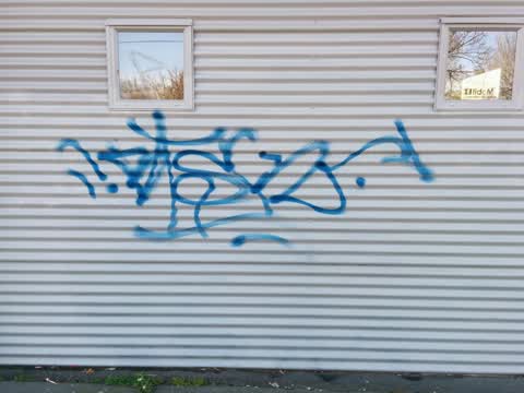 Graffiti, a report photo
