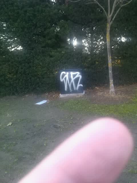 Graffiti, a report photo