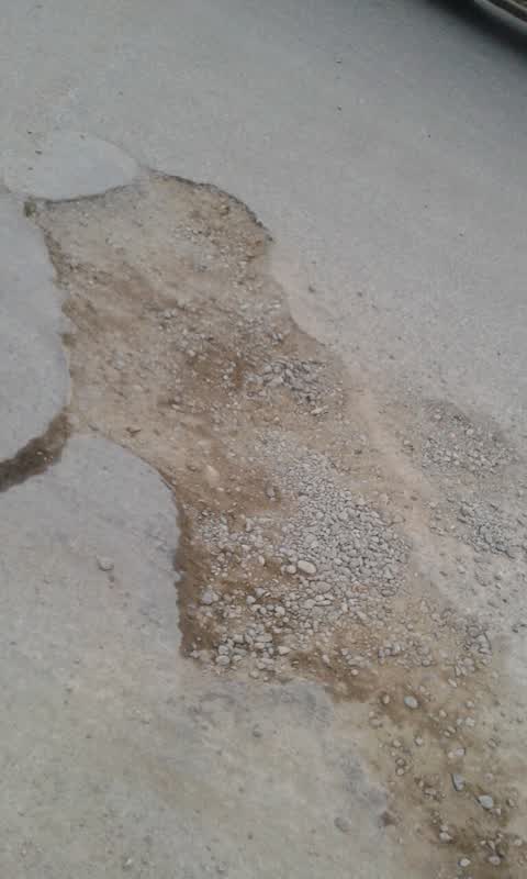 Roading/Streets, a report photo
