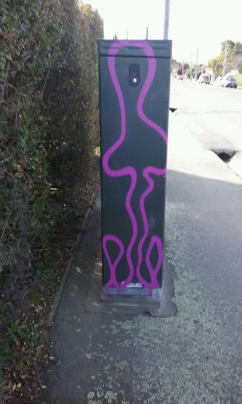 Graffiti, a report photo