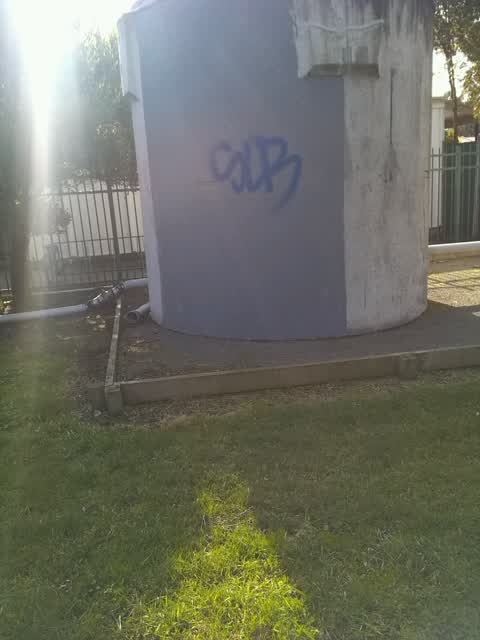 Graffiti, a report photo